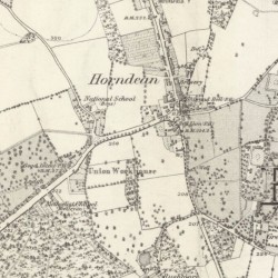 horndean-map-1870-1880
